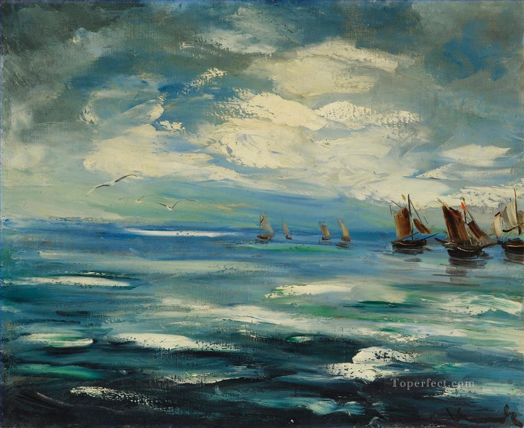 BOATS Maurice de Vlaminck vessels Oil Paintings